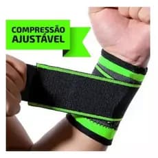 Munhequeira esportiva ortopédica de compressão ajustável