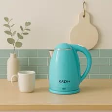 Chaleira Elétrica 1,8L Inox Jarra 1000W 127V Ou 1500W 220V Rápida Automática Rosa Azul Ou Verde