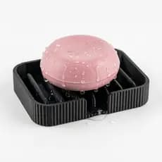 Saboneteira com Drenagem Banheiro | Sabonete Seco 3x Mais Tempo | Anti Meleca Pia Box