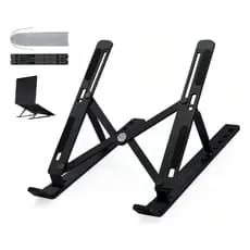 Suporte Apoio De Notebook Laptop Compacto Articulado Preto Suporte Base