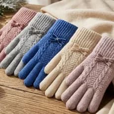 Luvas de Inverno Femininas Ultra Confortáveis – Aquecimento Eficiente Com Design Moderno e Elegante