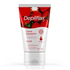 Creme Depilatório Facial Morango 50g - Depilflax