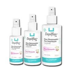 Depilflax Óleo Removedor Pós Depilação (100, 250 e 500ml)