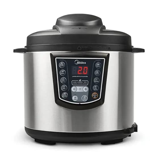 Panela de Pressão Elétrica 6 L Digital Inox Midea - 220V