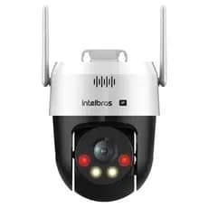 Câmera IP Mini Speed Dome 3 Megapixels Wi-Fi 30m Com Áudio VIPW1300 MINI SD Intelbras