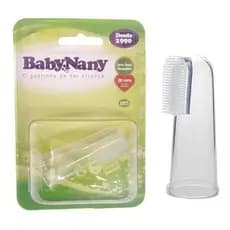 Escovinha  Dental  Bebe Massageadora C/2 Uni 100% Silicone