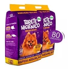Tapete Higienico Espaço De Bicho Cães E Gatos 60x60 Com 80un