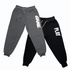 Kit 2 Calça Infantil Moletinho Estampada Menino Estampa Game Gamer