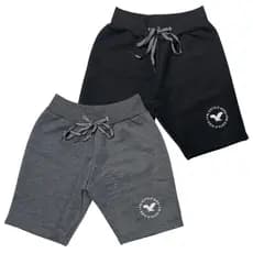 Kit 2 Bermudas Infantil Moletom Short Verão