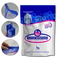 Percarbonato de Sódio 100% Puro Limpeza Em Geral Tira Manchas Roupas Brancas 500g/1kg /2kg/3kg/4kg