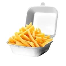 Hamburgueira Isopor EPS Lanche BH-02 - 100 Unidades