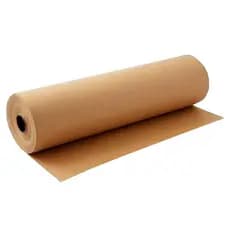 Papel Kraft Puro 80g X 80cm - 48 Metros - Rolo Bobina 3 Kg Preenchimento Embalagem Mascaramento