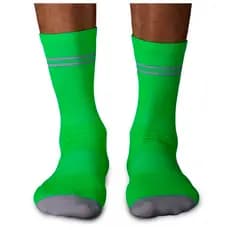 Meia De Ciclismo Vistho Stripe Verde Tam 39-43