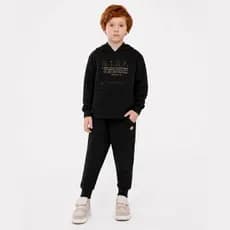 Conjunto Menino Casaco Matelassê e calça em moletom Felpado- Angerô.