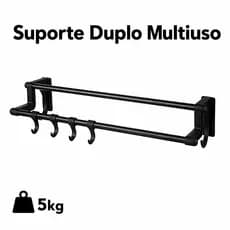 Suporte Porta Para Toalha de Metal com Design Moderno Elegante e Resistente