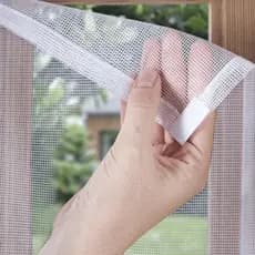 Tela Proteção Mosquiteiro Com Velcro Mosquito Janela Autocolante Pernilongo