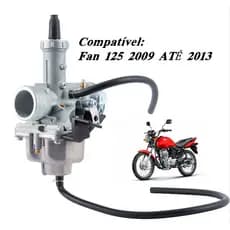 Carburador Completo Cg Fan 125 2009 2010 2011 2012 2013 Mod Original