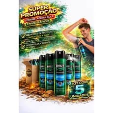 Kit 5 Brut Men Attitude Desodorante Aerosol Antitranspirante 48h 150ml - Compre Agora Aqui Oferta