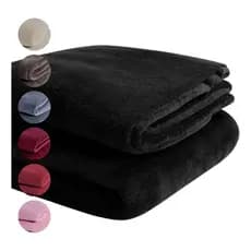 Manta Soft Casal Queen Pelinho Felpuda Plush Macia Tecido Grosso Fleece