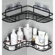 Suporte Organizador Para Banheiro Cozinha Prateleira Porta Shampoo