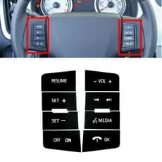 Decalque Do Botão Volante Para Ford Focus
