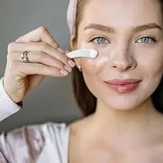 50 Unidades de Espátula plástica Branca 4,5cm Creme Hidratante Pazinha
