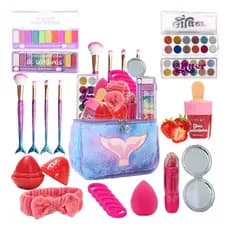 Kit Maleta de Maquiagem Teen Qualidade Premium