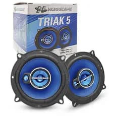 Kit Alto Falante Hurricane Triaxial Triak 5" Polegadas 100W (Par)