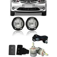 Kit Farol de Milha Neblina Toyota Etios + Kit LED