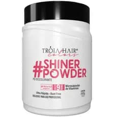 Pó Descolorante Profissional Shiner Powder White 500g - Troia Hair