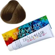 Coloração em Creme Permanente Castanho Claro Marrom #5.7 - Troia Hair colors 60g