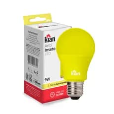 Lâmpada Led Anti Inseto Repelente 9W Bivolt Kian Luz Amarela