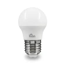 Lampada Simples Led Bolinha Branco Quente 4,8w 3000k Bivolt Kian