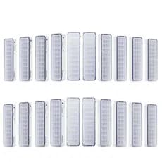 Kit 20 Unidades Luz de Emergência Luminária Lea 31 Led 1w Bivolt Lítio Intelbras Super Slim