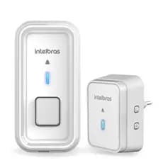 Campainha Eletrônica Sem Fio CIB 101 Intelbras Branca Externa Bateria Bivolt