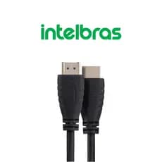 Cabo HDMI 2.0 4K 1,5 Metros CH 2015 Alta Resolução Intelbras Blindagem Tripla Televisão Vídeo Game Notebook Projetor