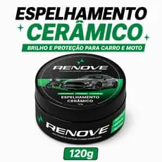 Cera Automotiva Com Carnaúba 120g Renove Espelhamento Cerâmico