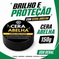 Cera De Abelha Premium Para Madeira 120g - Hidrata E Revitaliza