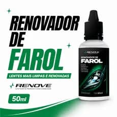 Renovador de Farol + Estopa – Remove Amarelado e Aspecto Fosco