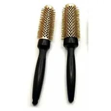 Kit  com 2 Escova De Cabelo Thermoceramic Nano Íon 25mm e 32mm