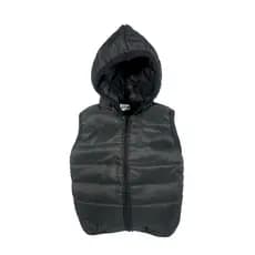 Colete Puffer Inverno Infantil Juvenil Jaqueta Com Capuz Quentinho Tactel Meninos Meninas Microfibra