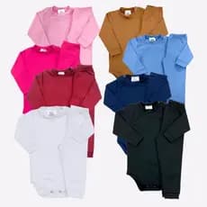 Conjunto Térmico Comfort Peluciado Bebê Quentinho Inverno