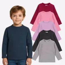 Blusa Boucle Infantil Bebê Juvenil Peluciada Manga Longa Quentinha Inverno
