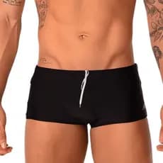 Sunga Boxer Masculina Básica Azul Preta Vermelha Últimas Unidades - 1,2 ou 3 Peças Promoção Só Hoje