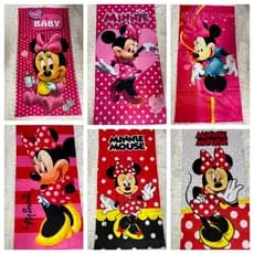 Toalha de Banho e Praia Estampas Minnie