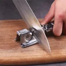 Afiador Amolador De Facas Inox 19cm Kehome