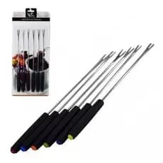 Jogo De Garfo Para Fondue 6 Peças 24cm Kehome