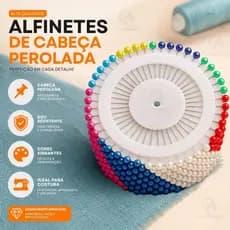 Kit 120/240/480/960 Peças Alfinete Colorido Costureira Alfaiate Expert Alfinetes Super Resistentes