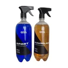 Aromatizante Gnel Cheirinho Para Casa Carro 950 ML Kit Dois Produtos Sport Baunilha