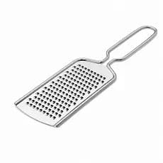 Ralador de Queijo em Aço Inox 20cm Manual Multiuso para Queijo Chocolate Legumes e Temperos